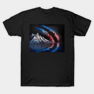 Patriotic Galaxy T-Shirt